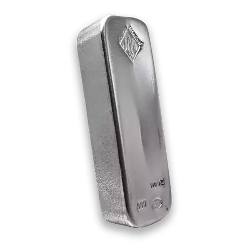 100oz Johnson Matthey Silver Bar