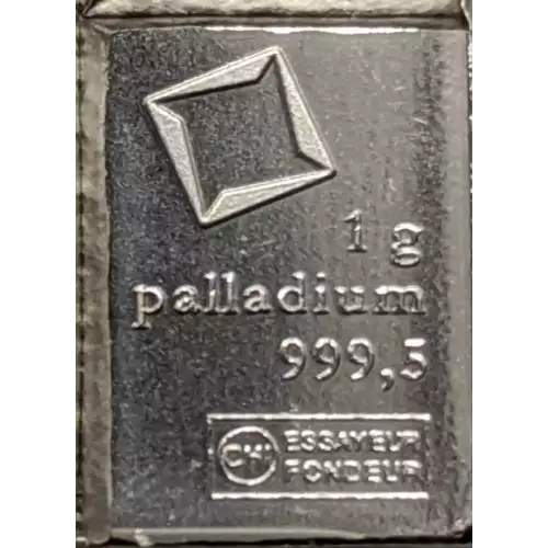 1g Generic Palladium Bar