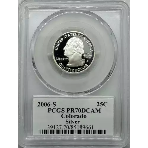 2006-S 25C Colorado Silver, DCAM