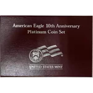 2007 W Platinum Eagle Proof and Reverse Proof w/ Mint Box and CoA