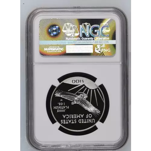 2017 W Platinum Eagle P$100 NGC PR70 Ultra Cameo - Moy Signed (3)