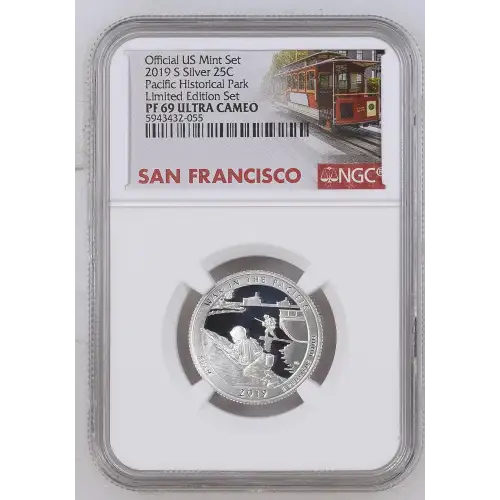 2019 S Pacific Historical Park Limited Edition Set Official US Mint Set ULTRA CAMEO (2)