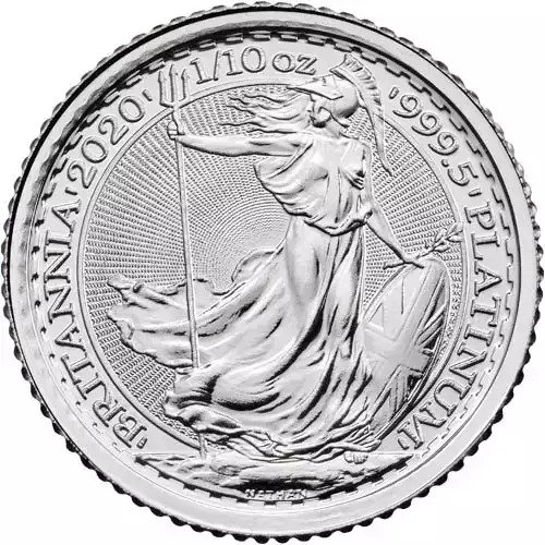 2020 1/10oz British Platinum Britannia Coin (2)