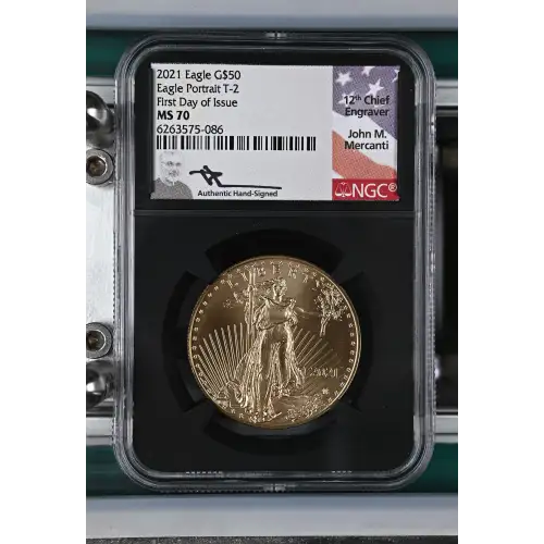 2021 Eagle Portrait T-2 First Day of Issue (2)