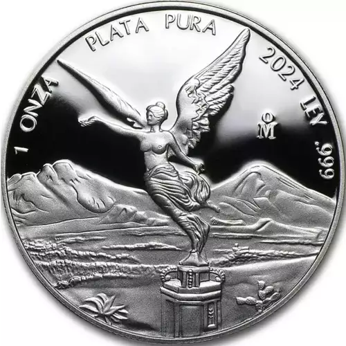 2024 1 oz Mexican Silver Proof Libertad in Capsule 