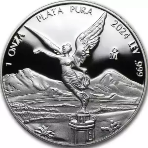 2024 1 oz Mexican Silver Proof Libertad in Capsule 