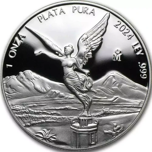 2024 1 oz Mexican Silver Proof Libertad in Capsule