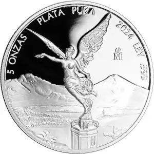 2024 5 oz Mexican Silver Proof Libertad 